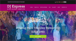 Desktop Screenshot of djexpressfun.com